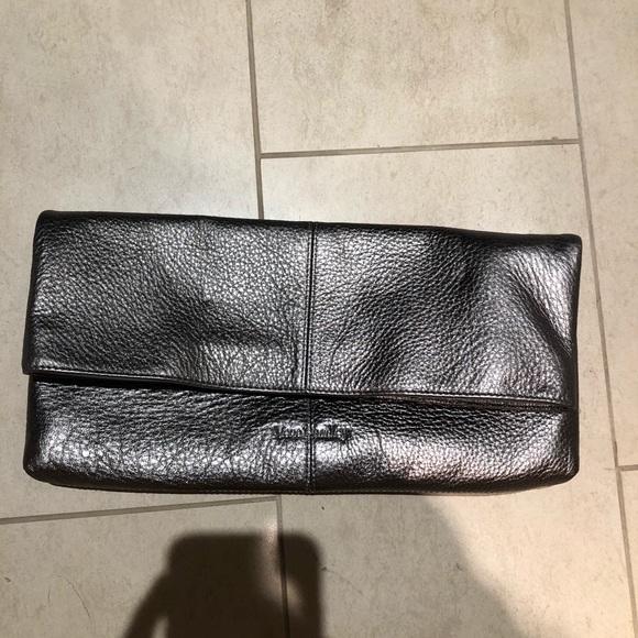 Vera Bradley Leather Silver Clutch - Picture 8 of 8